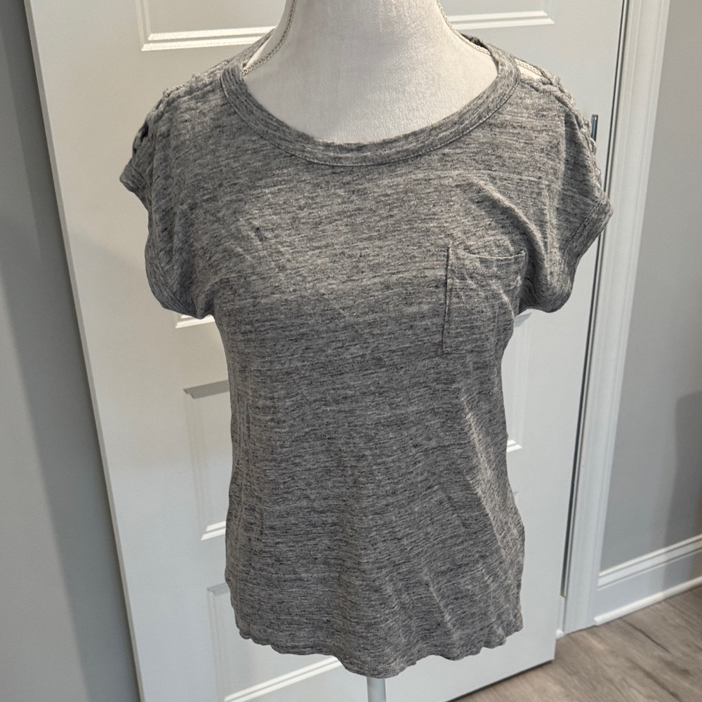 Heather Gray Short Sleeve Women's Tee